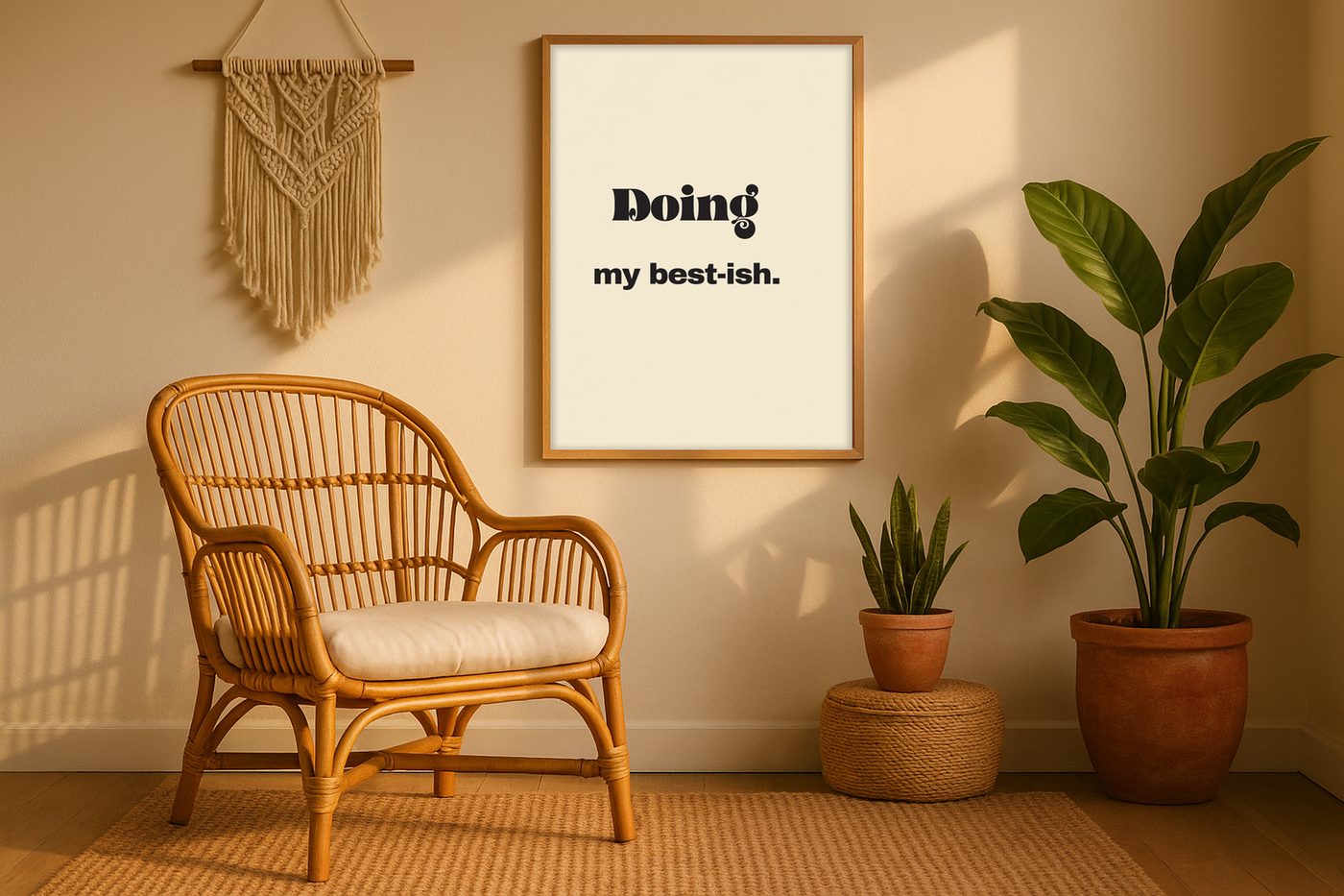 Doing my best-ish.