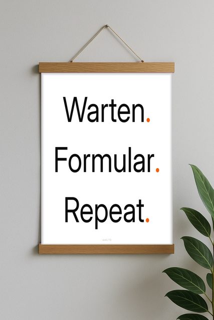 Behörden-Tag: Warten. Formular. Repeat.