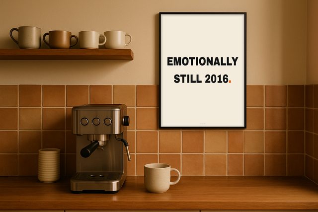 Emotionally still 2016.